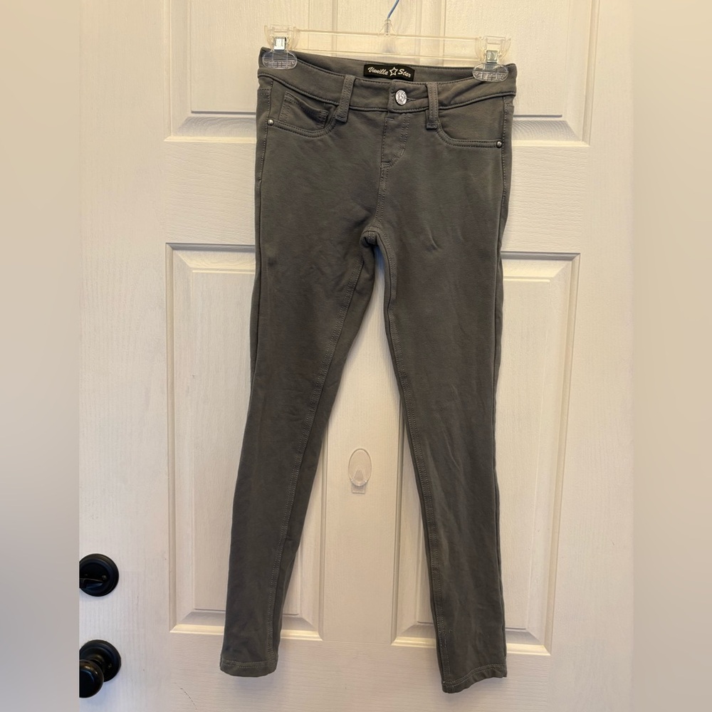 Vanilla Sky Cozy Gray Casual Pants Gurl’s Size 10